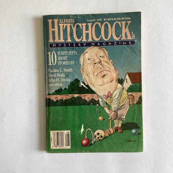 4 /💲20 🤑 1986 Alfred Hitchcock mystery magazine - Picture 1 of 4
